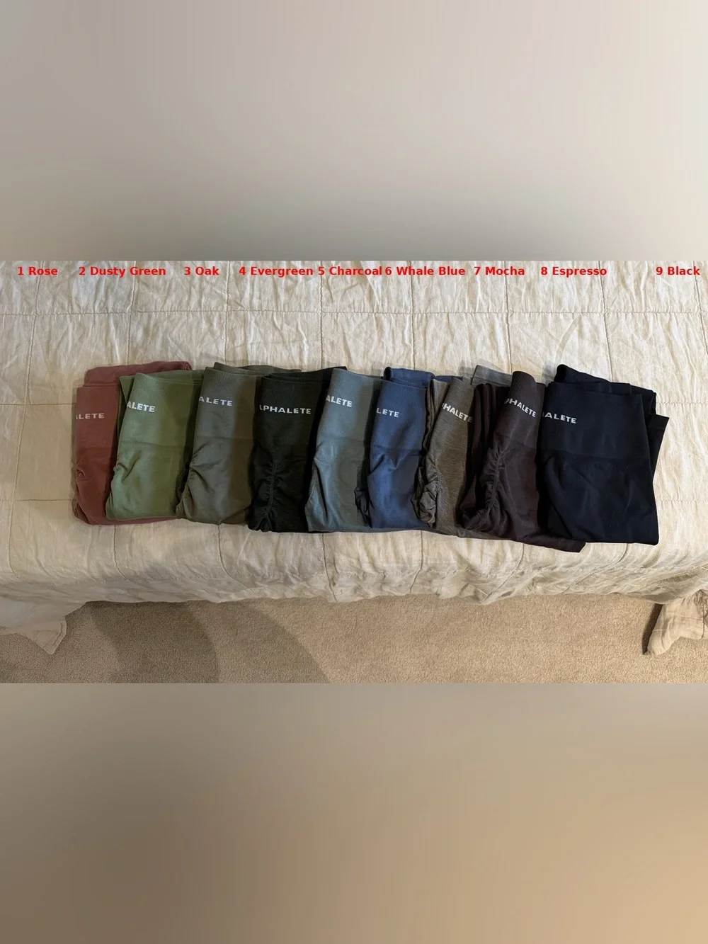 Alphalete Amplify Leggings Bundle – Women’s Medium - Picture 2 of 11